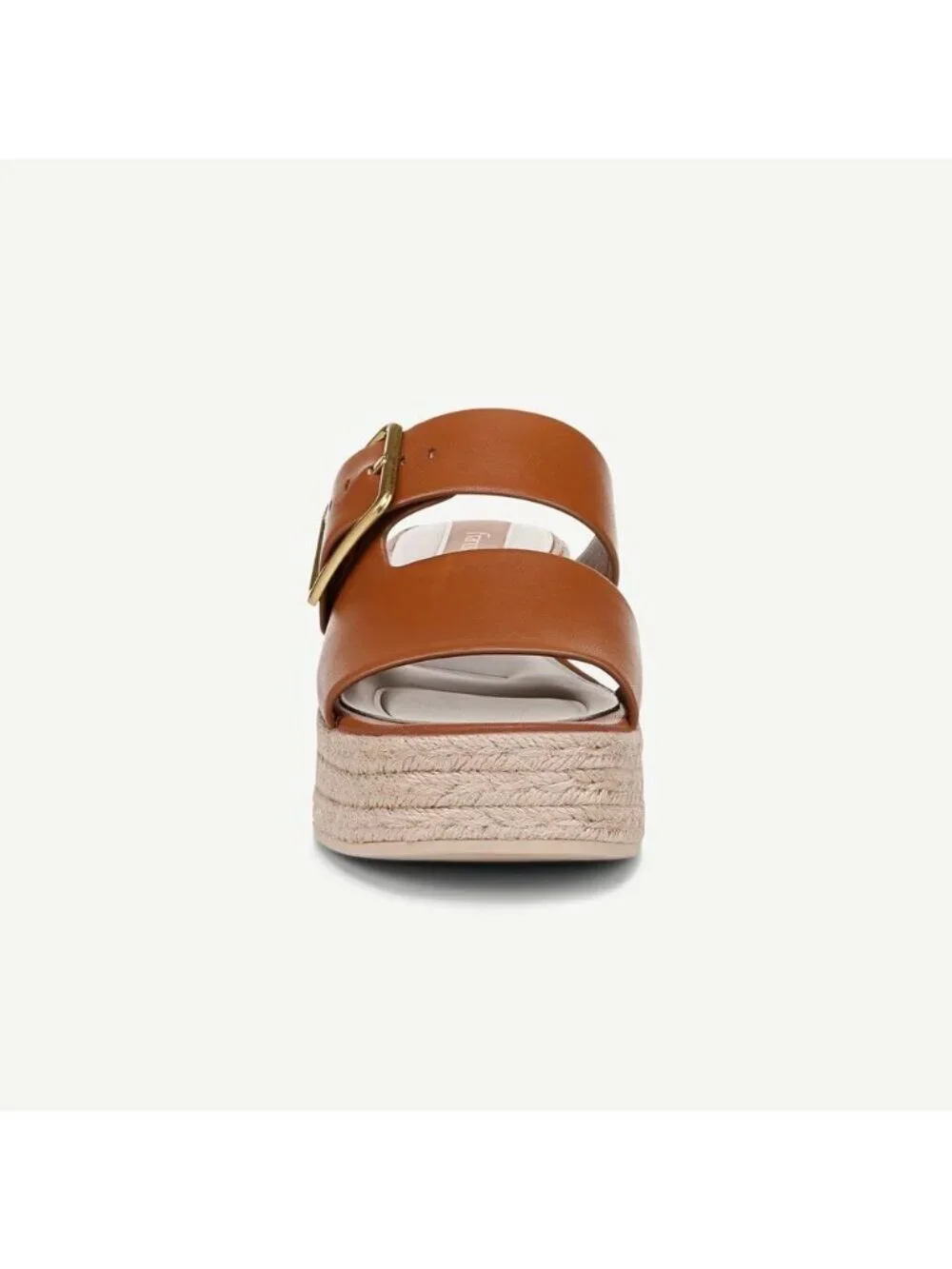 Franco Sarto Womens Taziana Espadrille Slide Sandals Brown 5.5 New $115